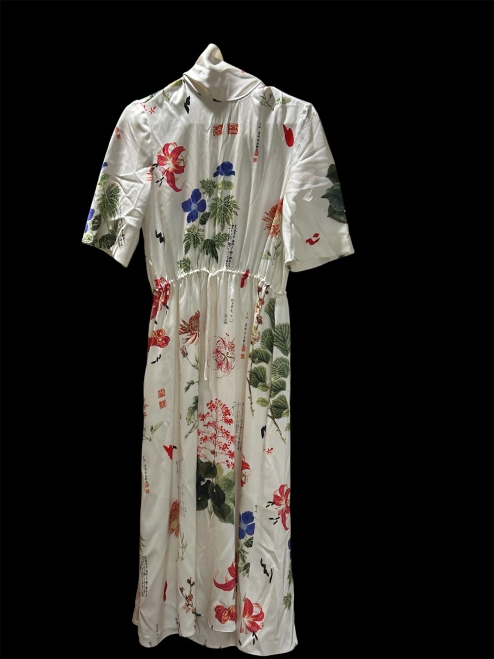 Ladies silk dress
